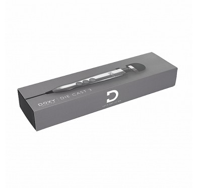 Masażer - Doxy Die Cast 3 Wand Massager Silver